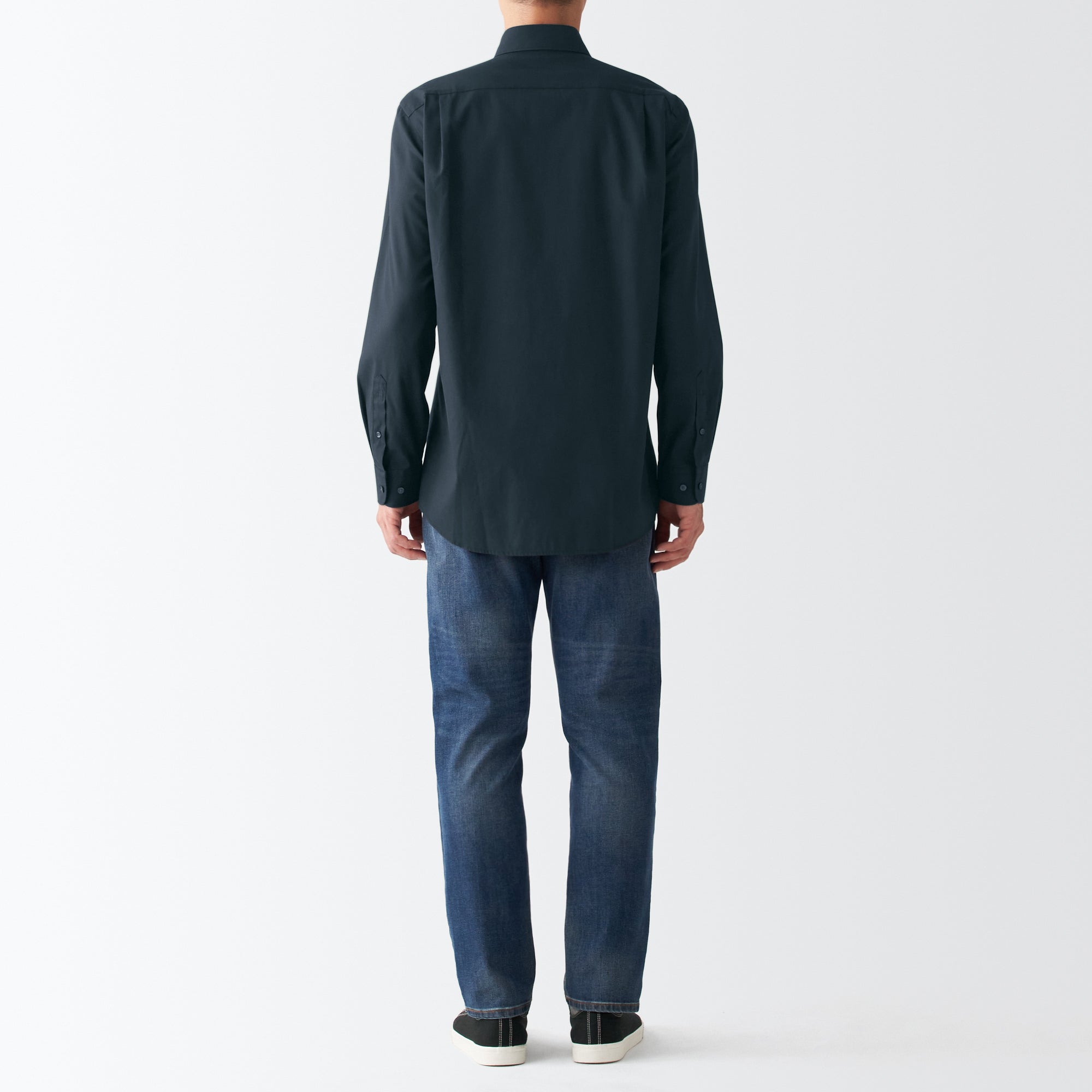 Men's Non-Iron Semi Wide Collar Shirt