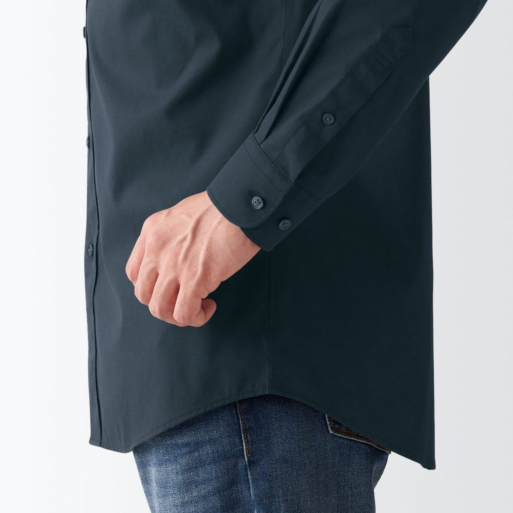 Men's Non-Iron Semi Wide Collar Shirt