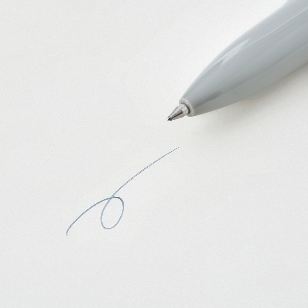 Compact Gel Ink Ballpoint Pen Cap Type 0.5 mm - Gray