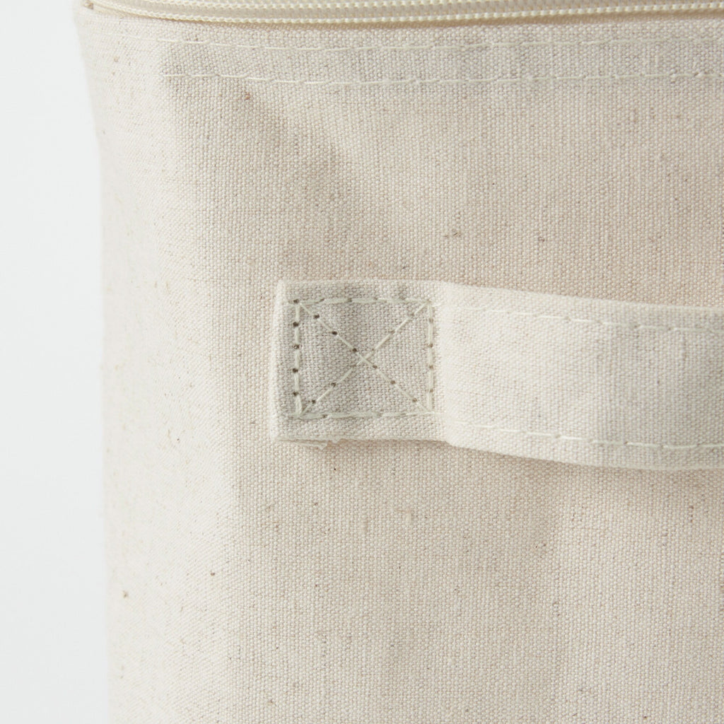 Polyester Linen Soft Box Rectangle with Lid - Half Medium