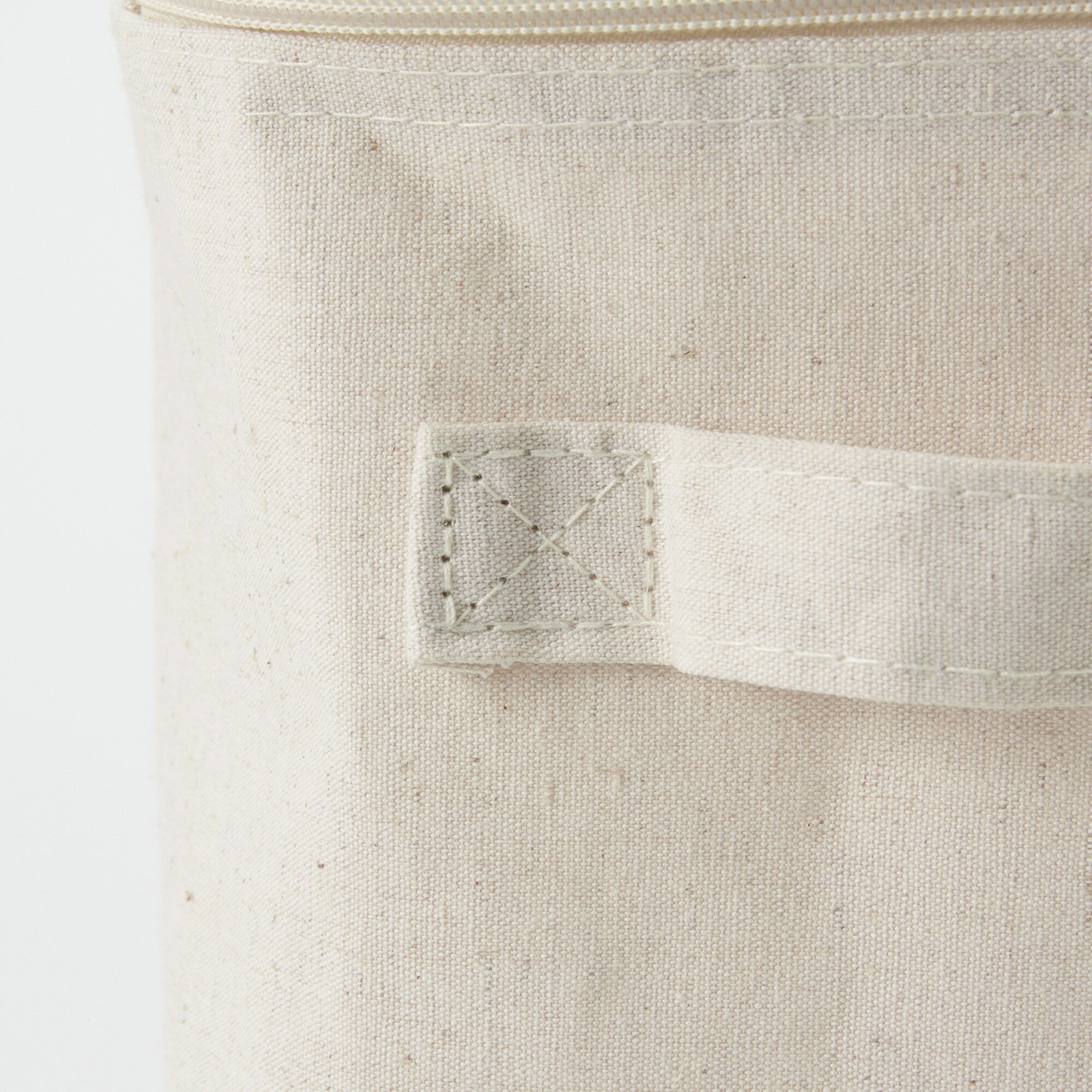 Polyester Linen Soft Box Rectangle with Lid - Half Medium