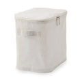 Polyester Linen Soft Box Rectangle with Lid - Half Medium