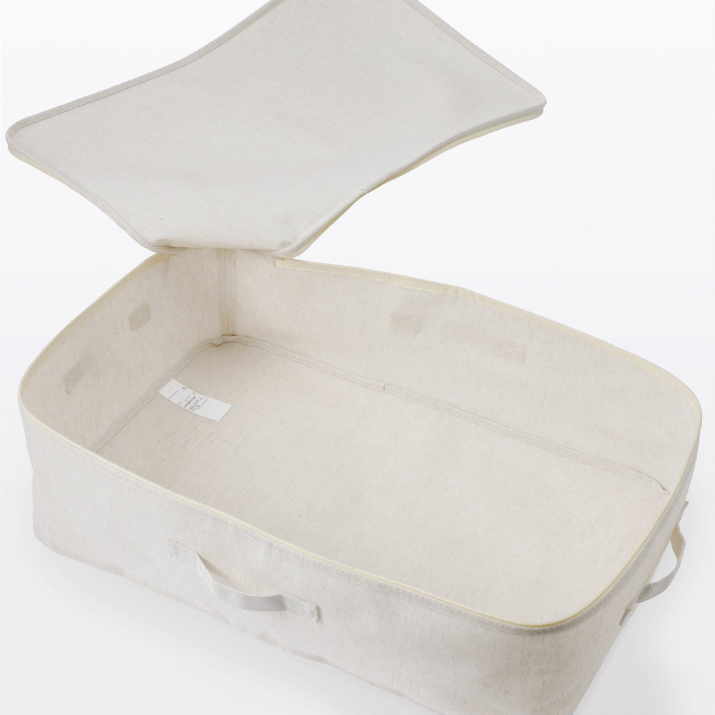 Polyester Linen Soft Box Clothes Case