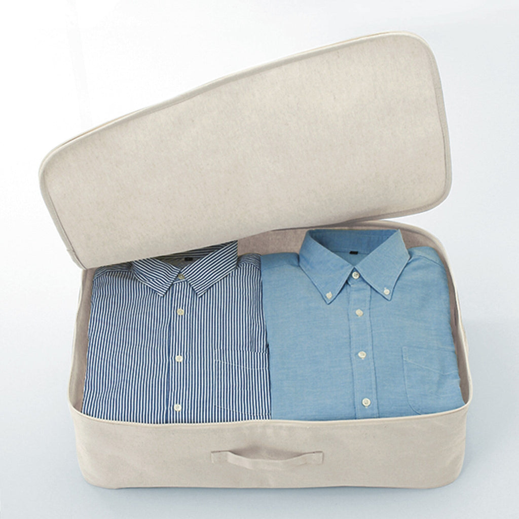 Polyester Linen Soft Box Clothes Case