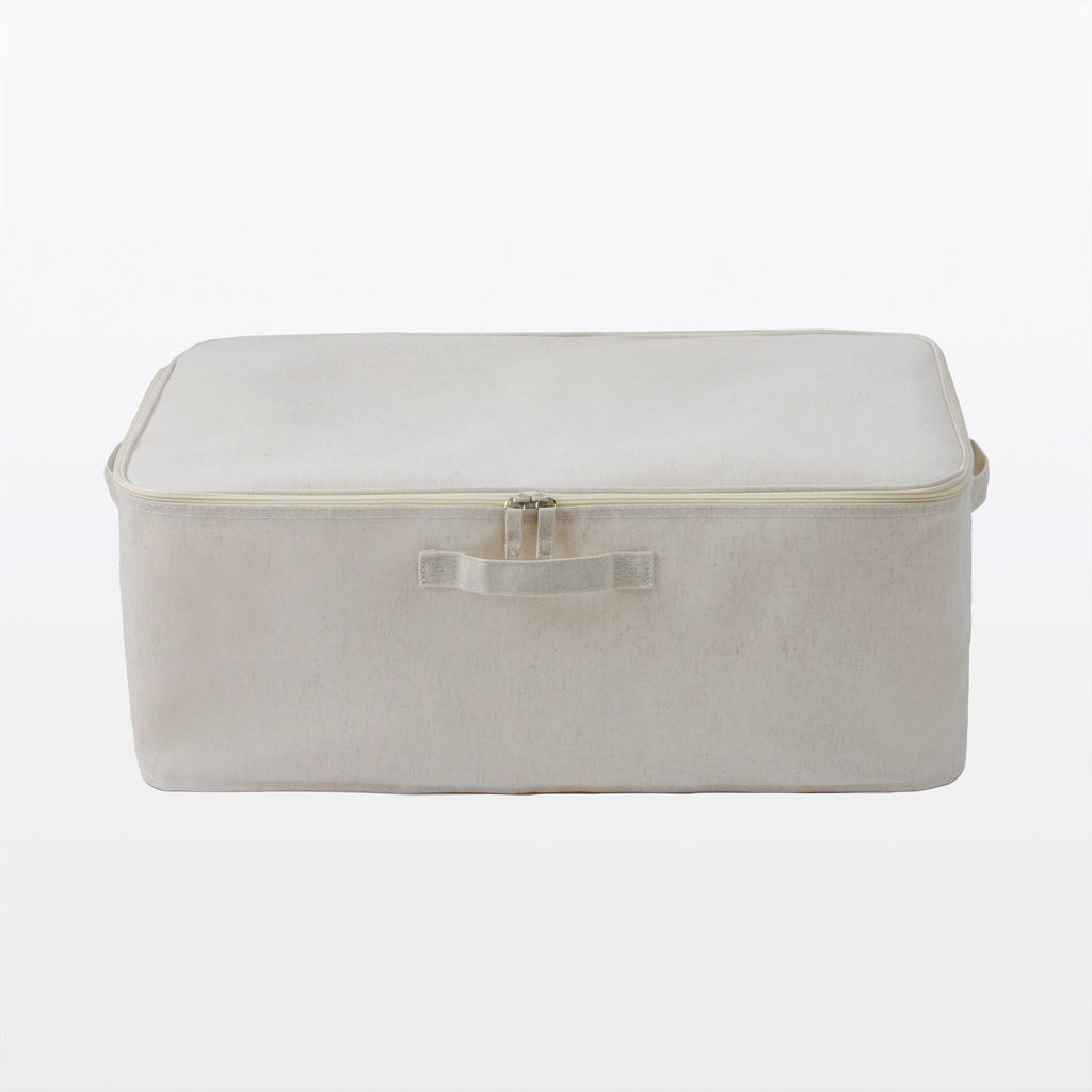Polyester Linen Soft Box Clothes Case - Large