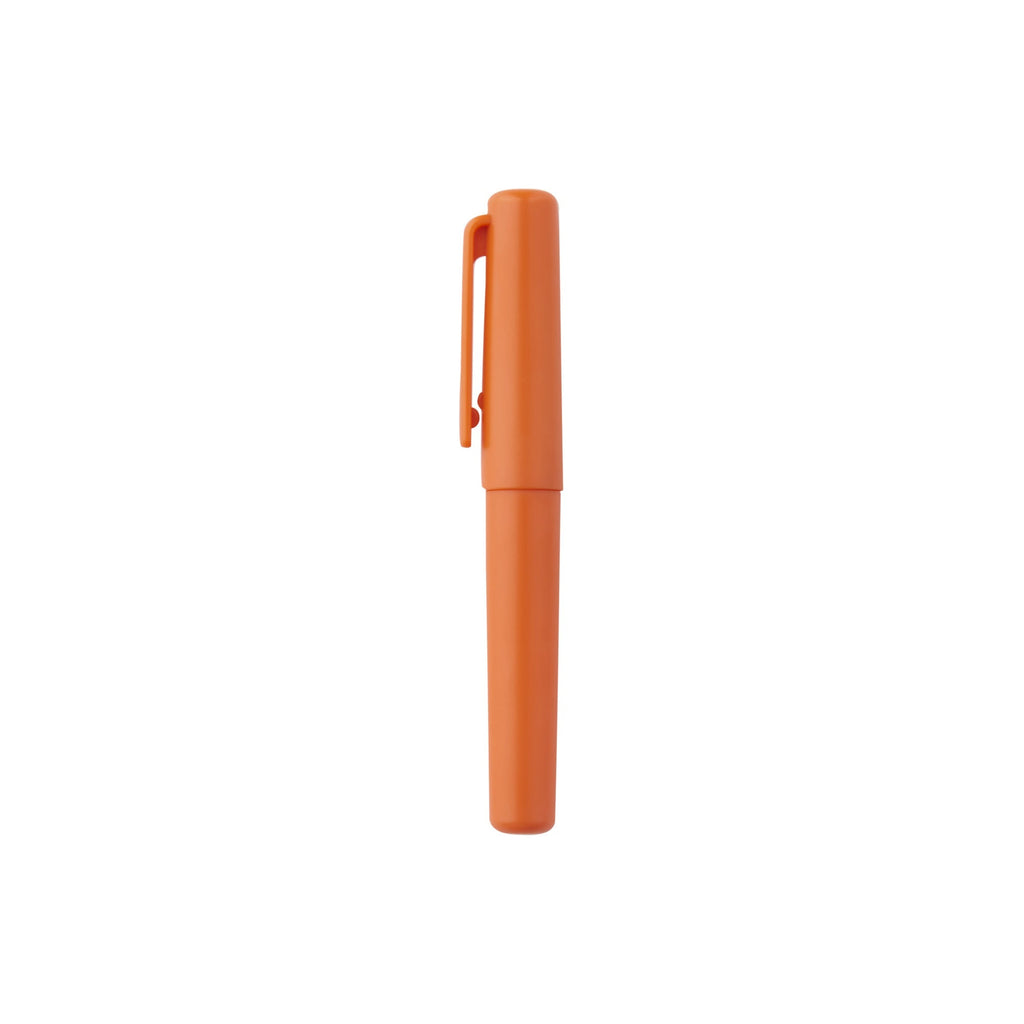 Compact Gel Ink Ballpoint Pen Cap Type 0.5mm - Orange