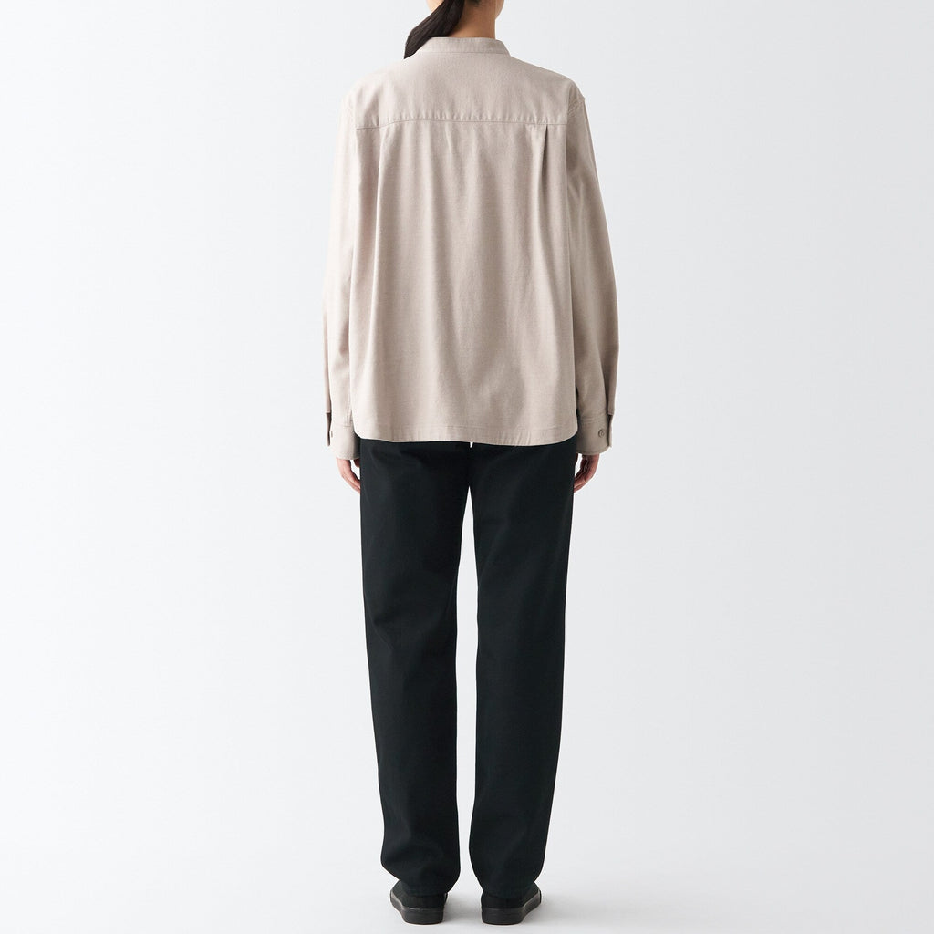Women's Denim Regular Pants Black (L 30inch / 77cm)