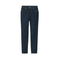 Women's Stretch Denim Slim Pants Dark Navy (L 30inch / 75cm)