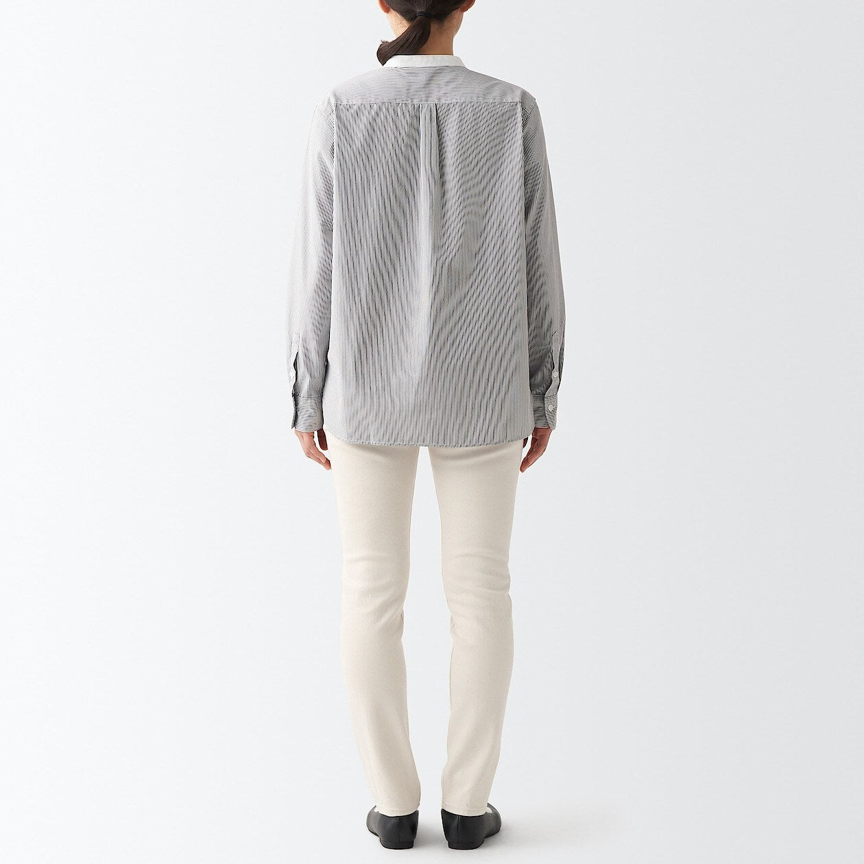 Women's Stretch Denim Slim Pants Natural (L 30inch / 75cm)