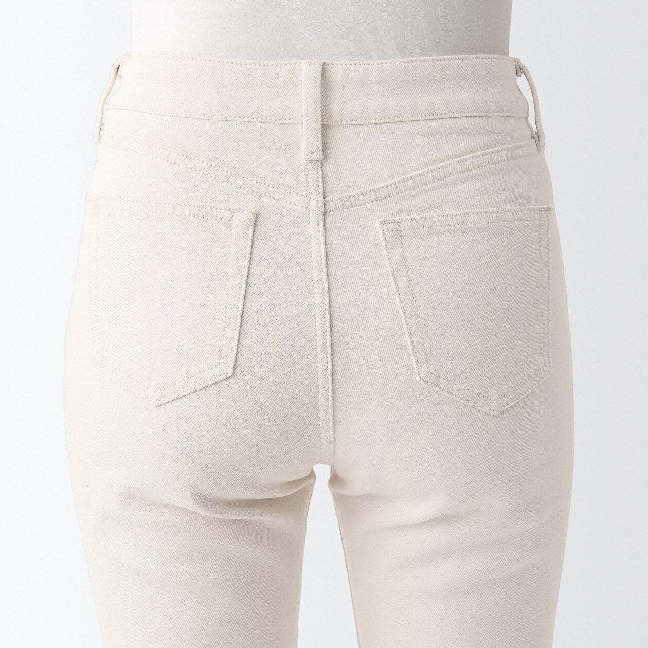 Women's Stretch Slim Denim Pants Natural