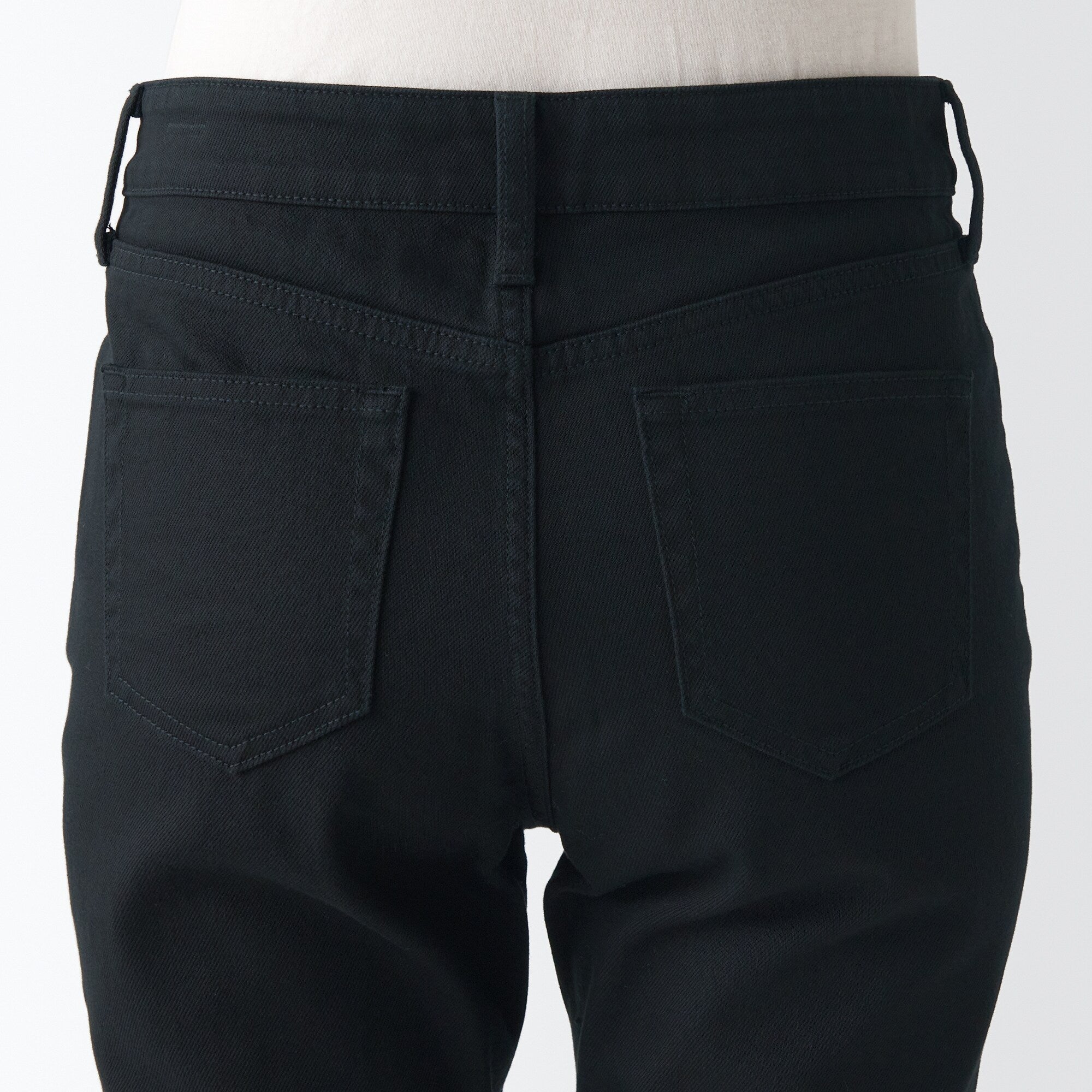 Women's Stretch Denim Slim Pants Black