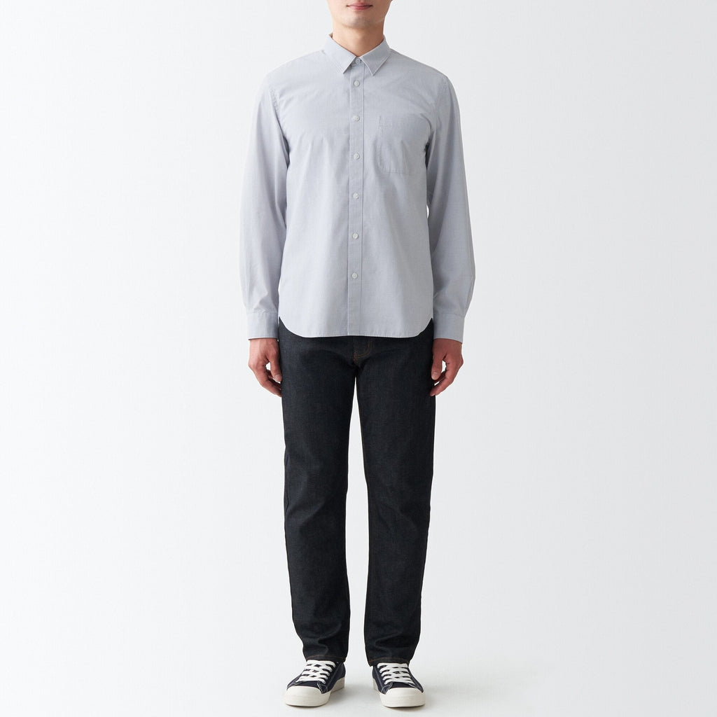 Men's Washed Broad Shirt