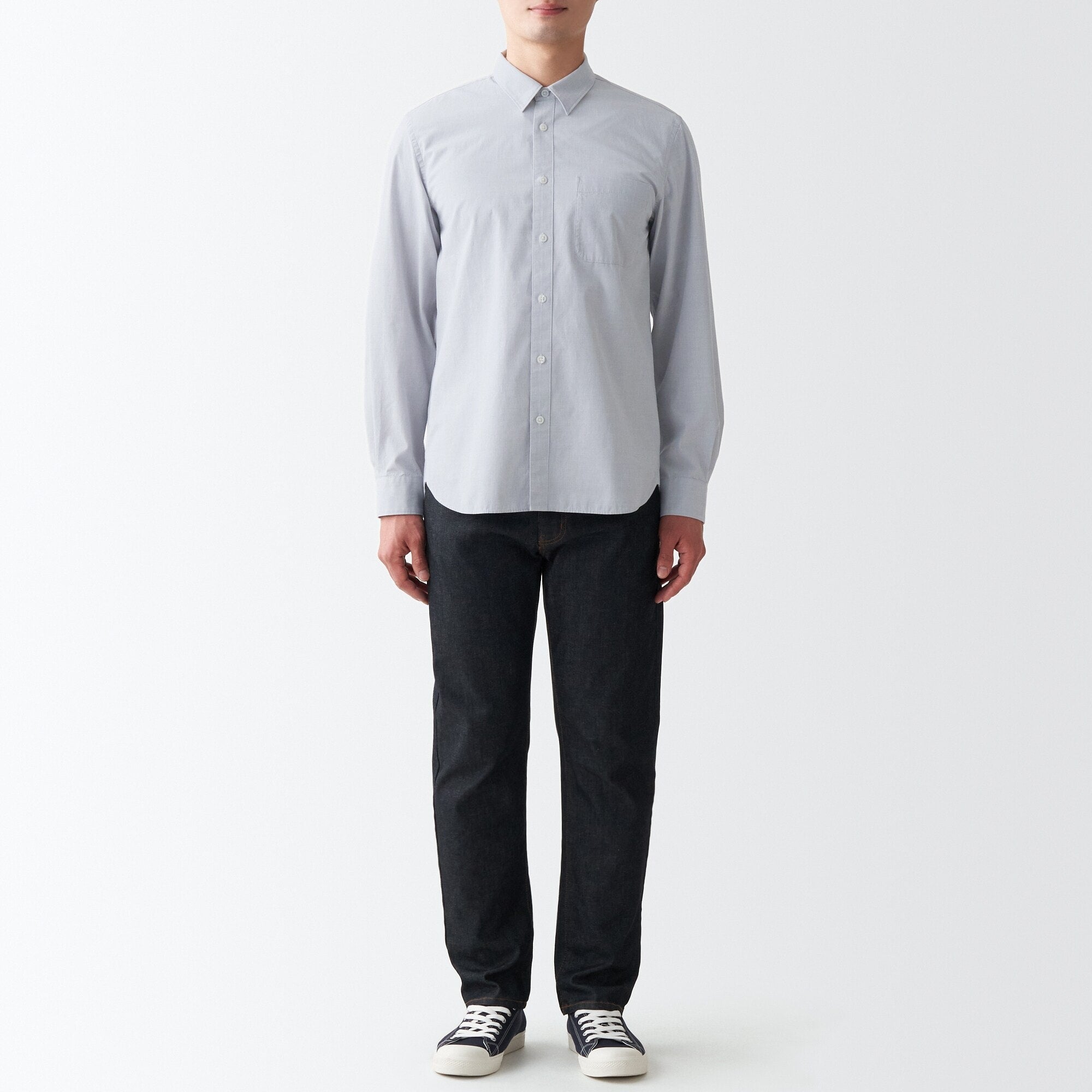 Men's Washed Broad Shirt