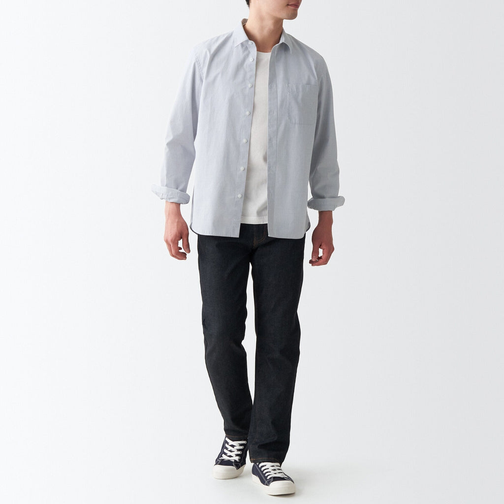 Men's Washed Broad Shirt