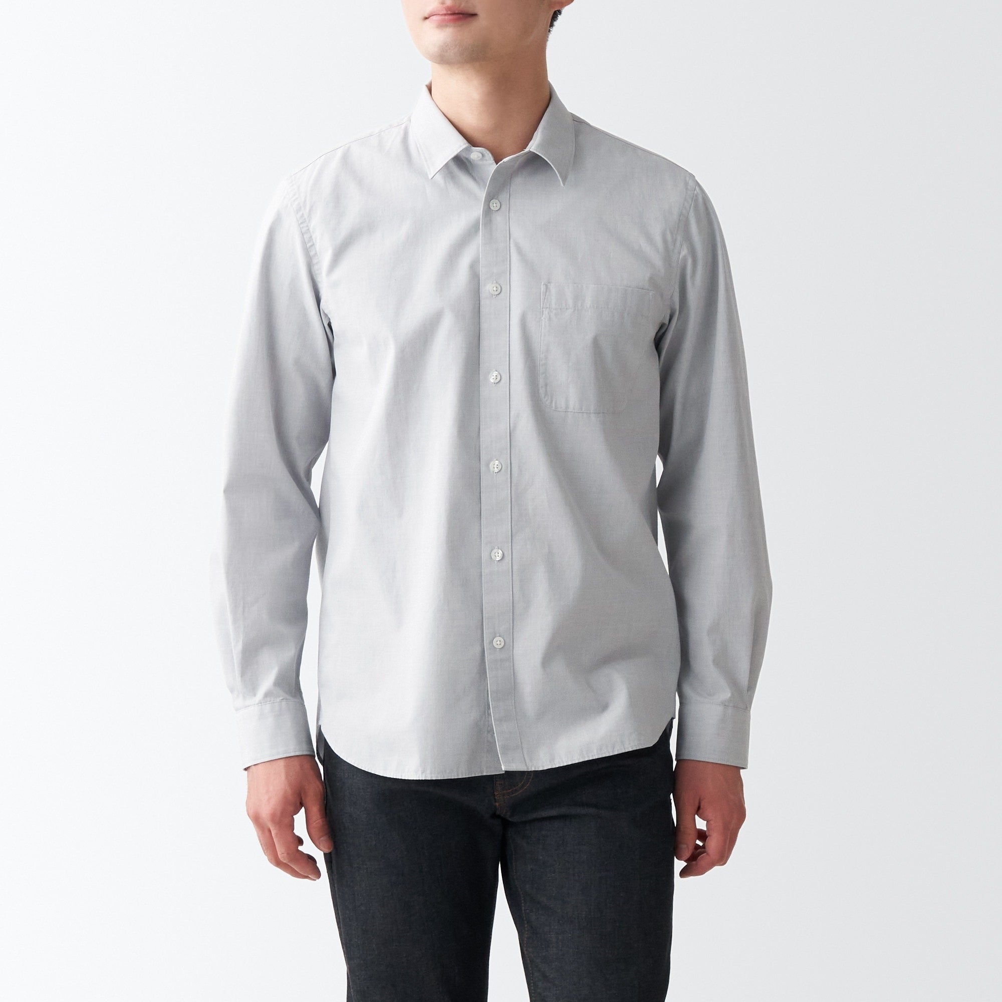 Men's Washed Broad Shirt
