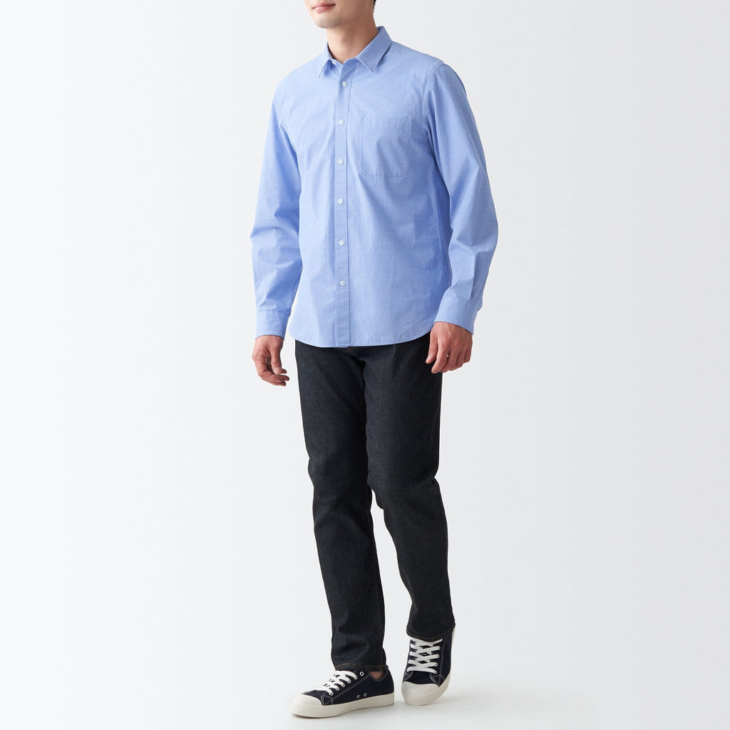 Men's Washed Broad Shirt