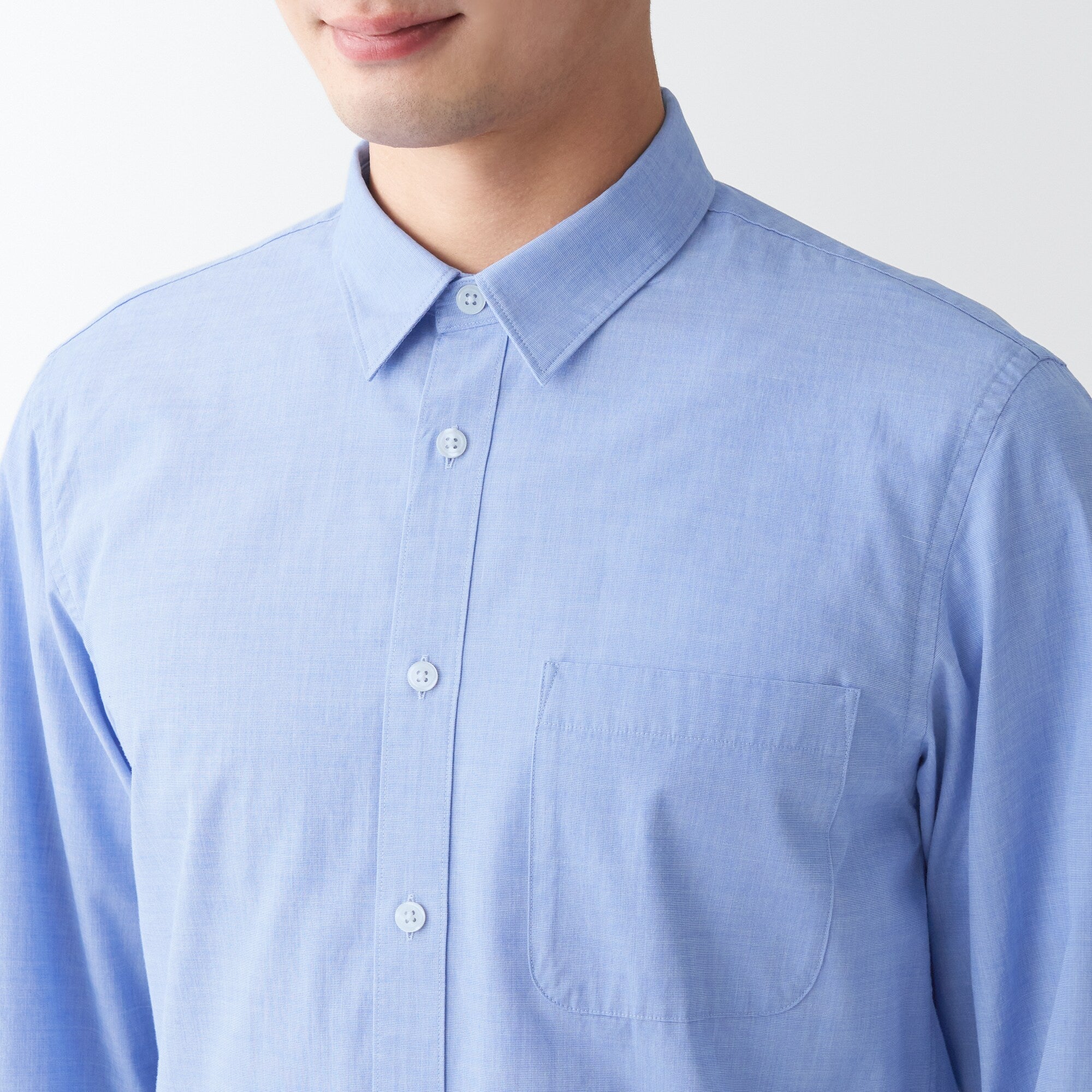 Men's Washed Broad Shirt