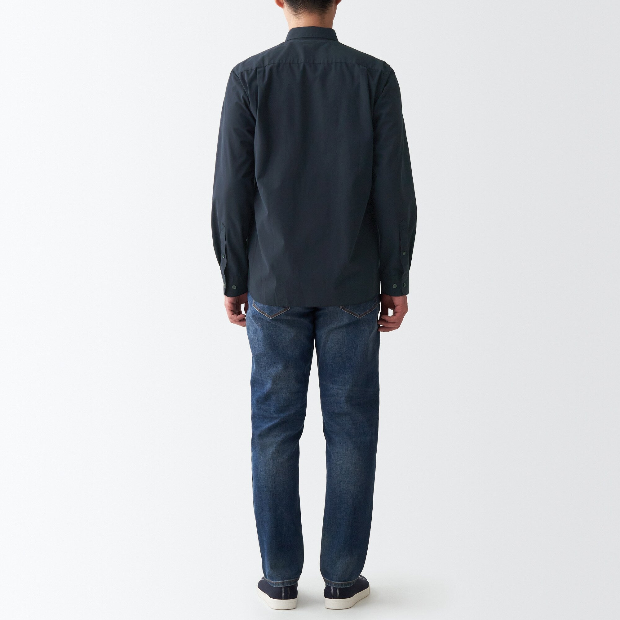 Men's Washed Broad Shirt