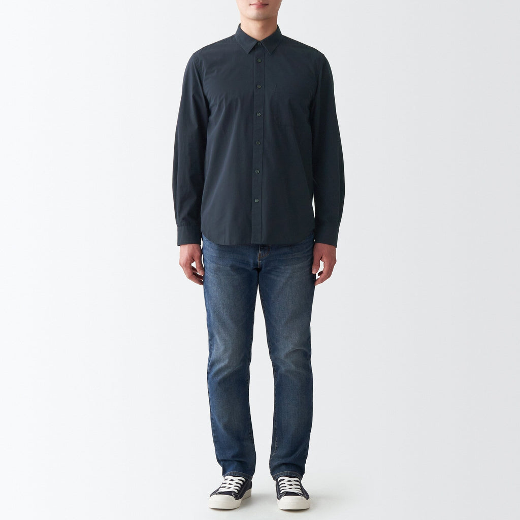 Men's Washed Broad Shirt