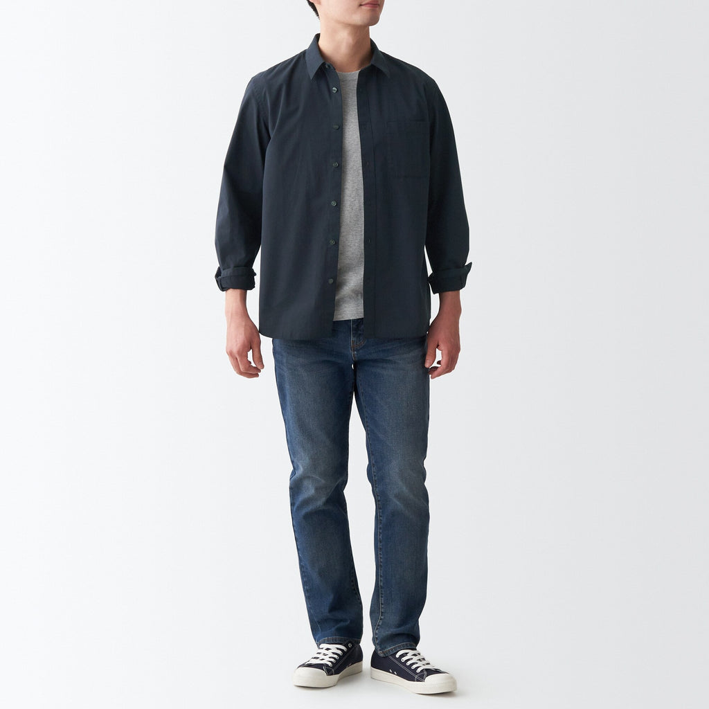 Men's Washed Broad Shirt
