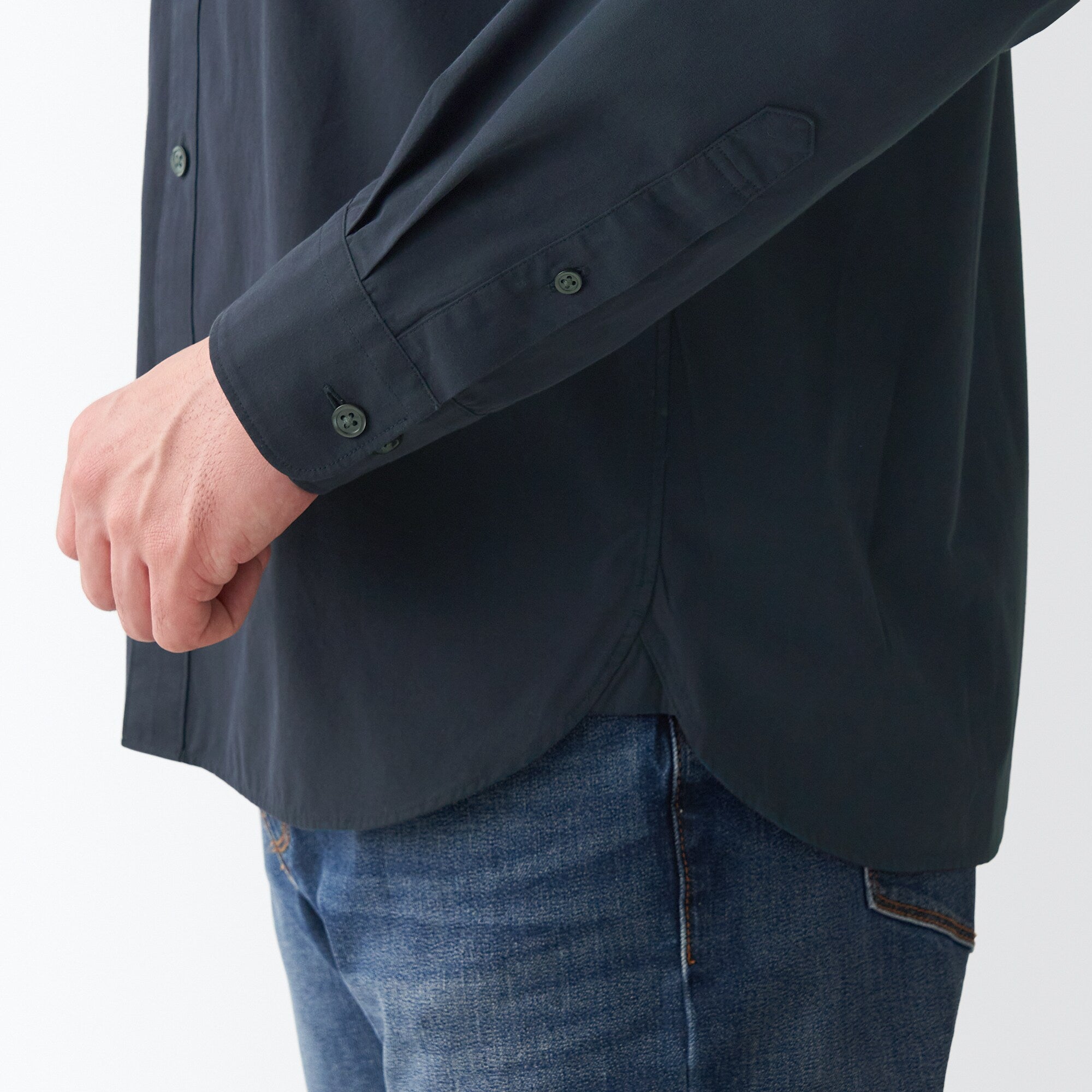 Men's Washed Broad Shirt