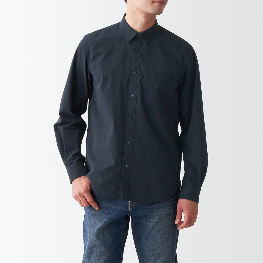 Men's Washed Broad Shirt