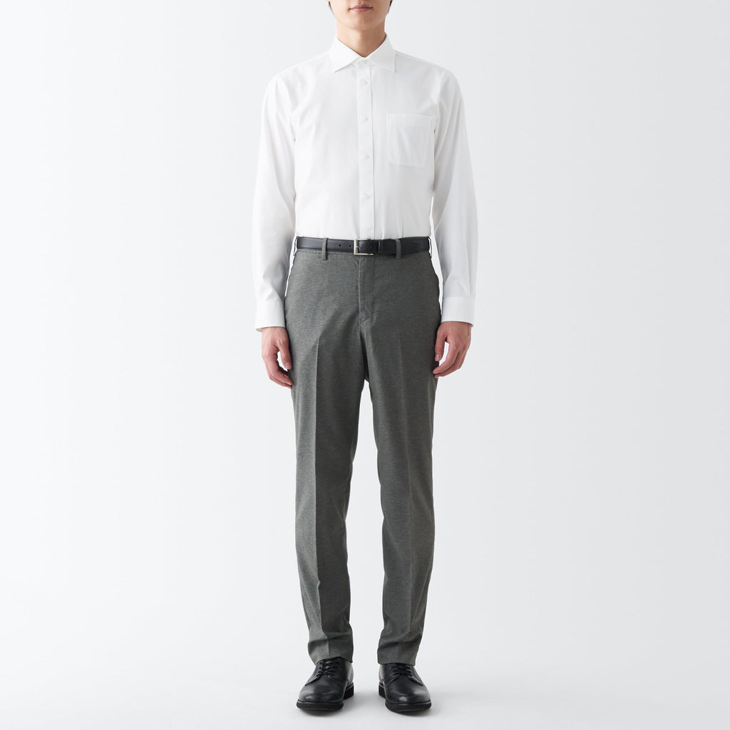 Men's Non-Iron Semi Wide Collar Shirt