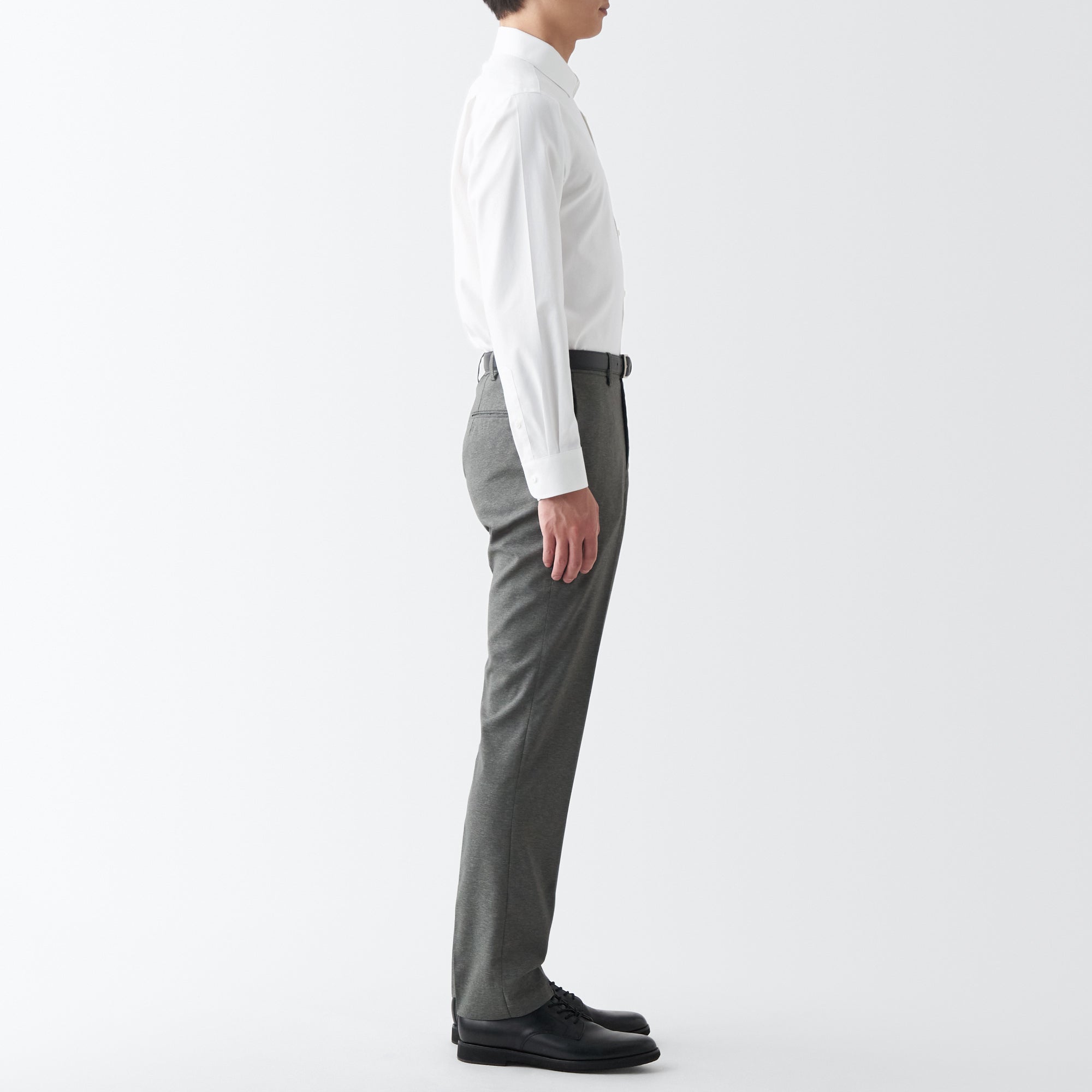 Men's Non-Iron Semi Wide Collar Shirt