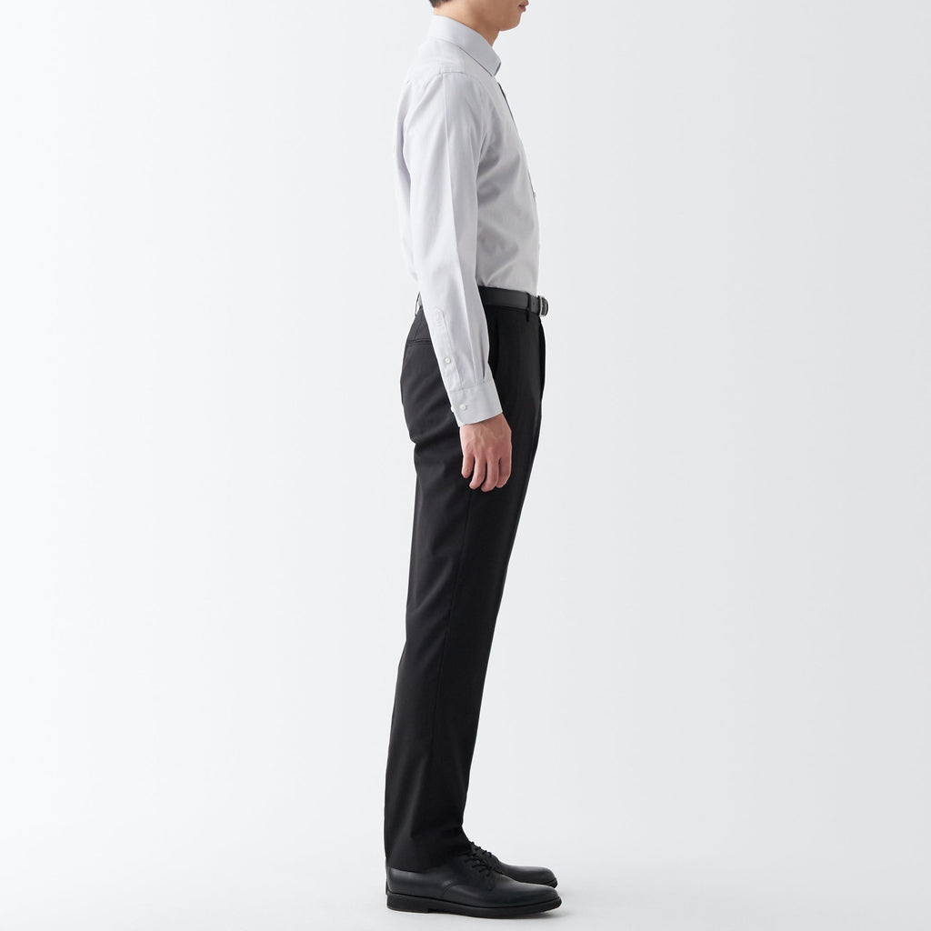 Men's Non-Iron Semi Wide Collar Shirt