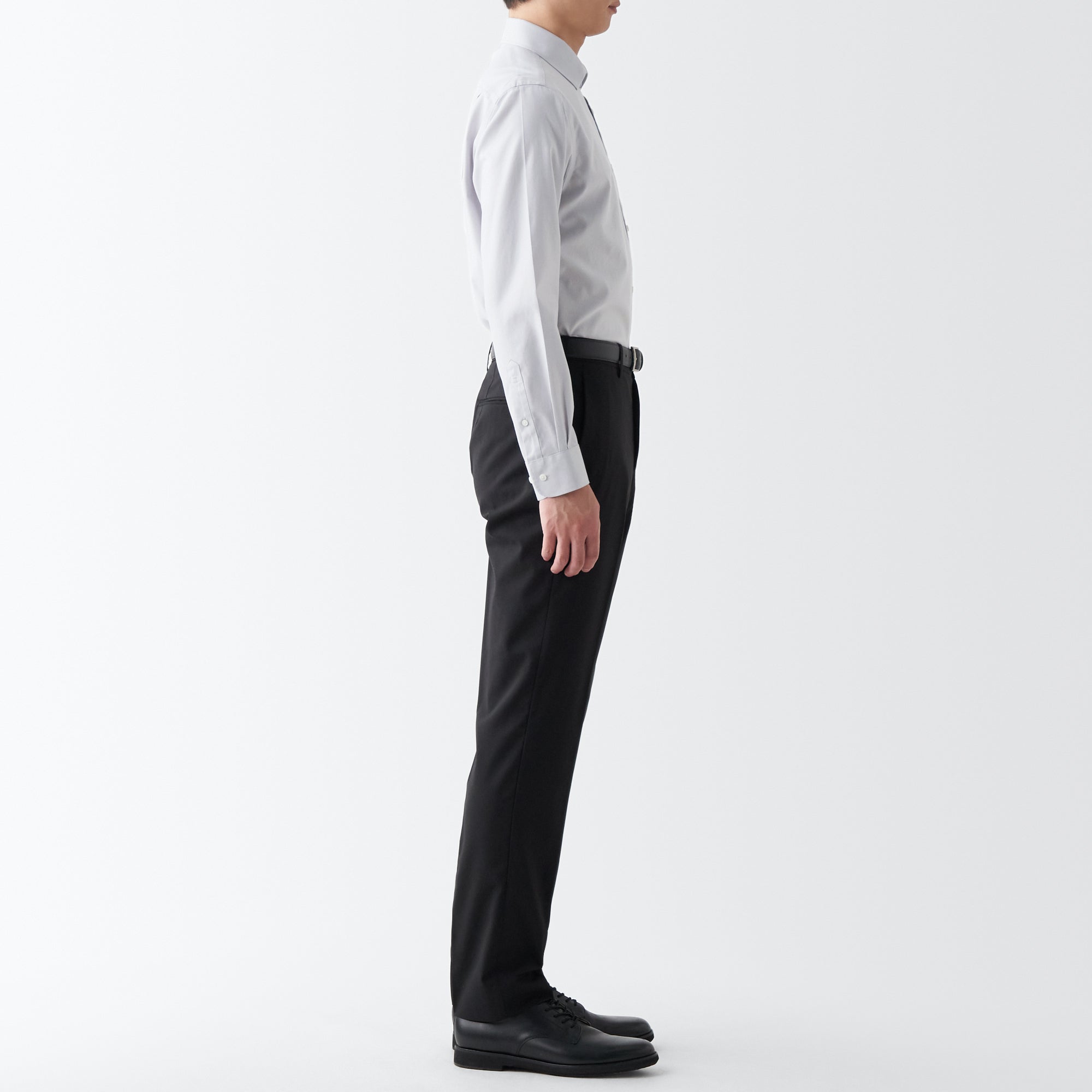 Men's Non-Iron Semi Wide Collar Shirt