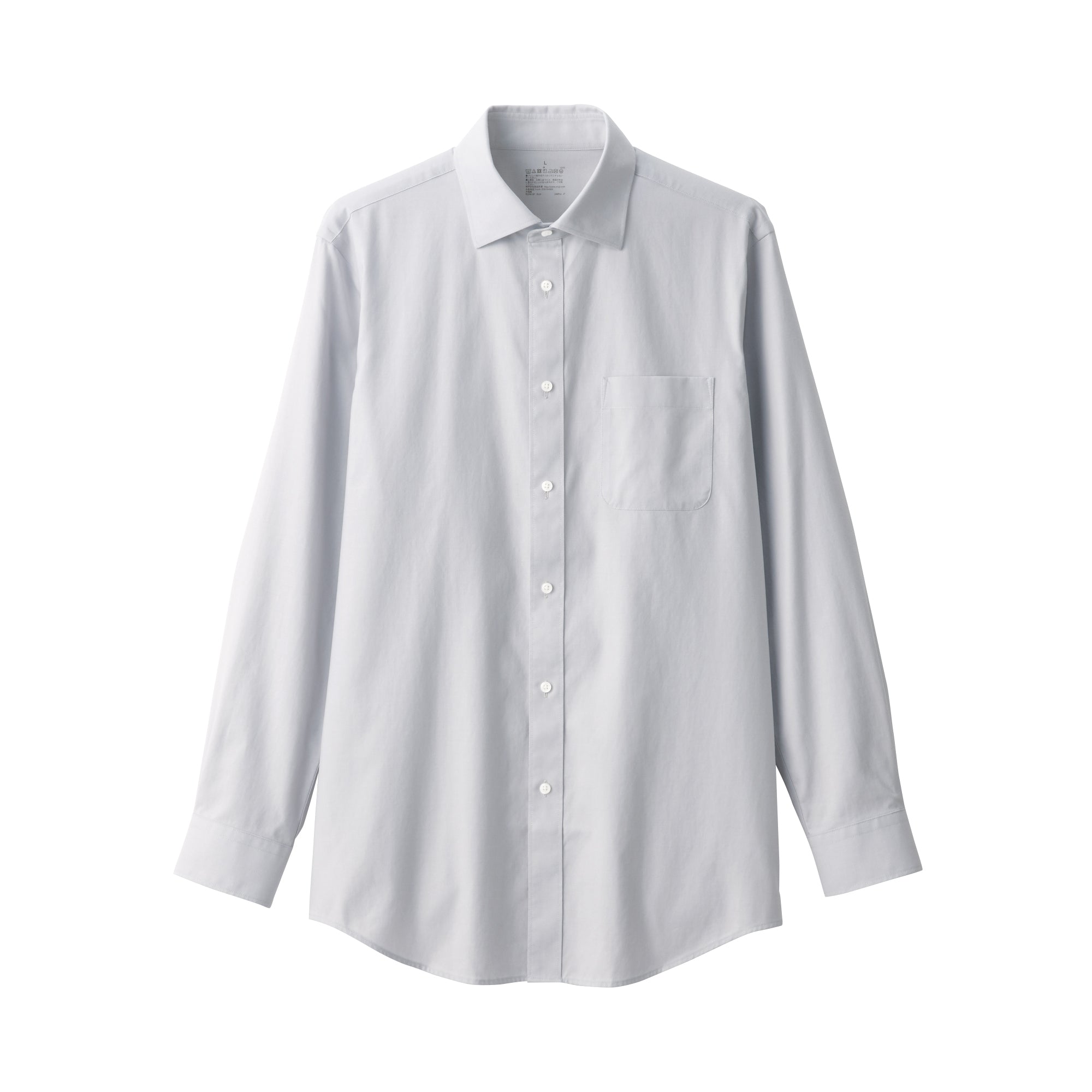 Men's Non-Iron Semi Wide Collar Shirt
