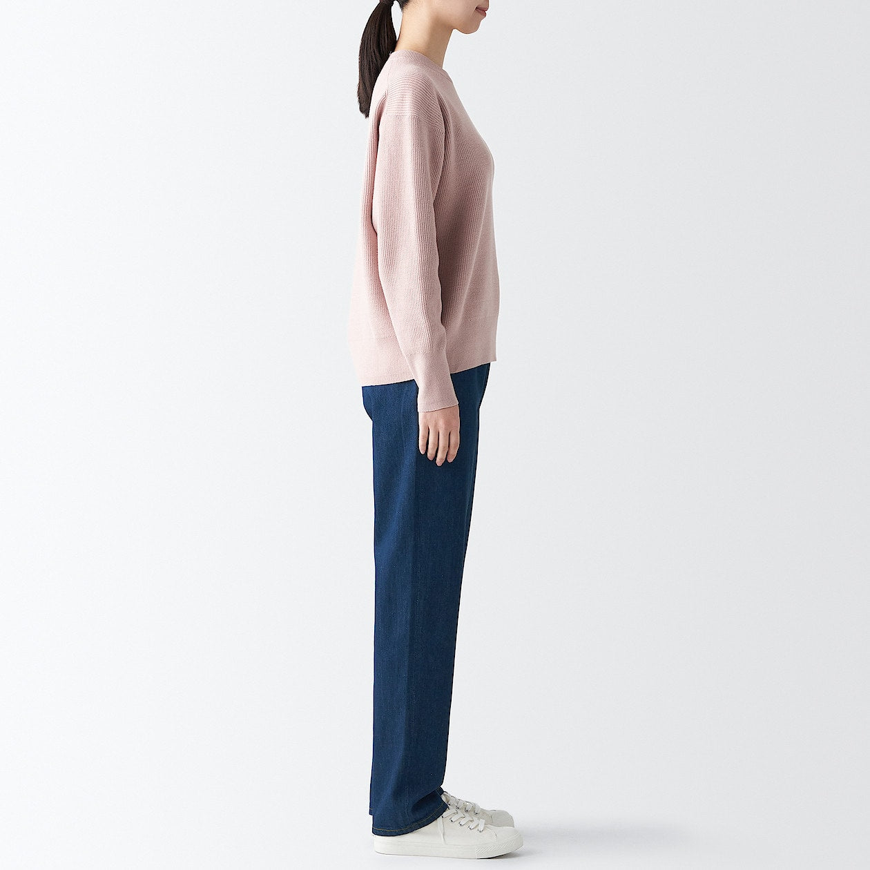 Women's Denim Regular Pants Blue
