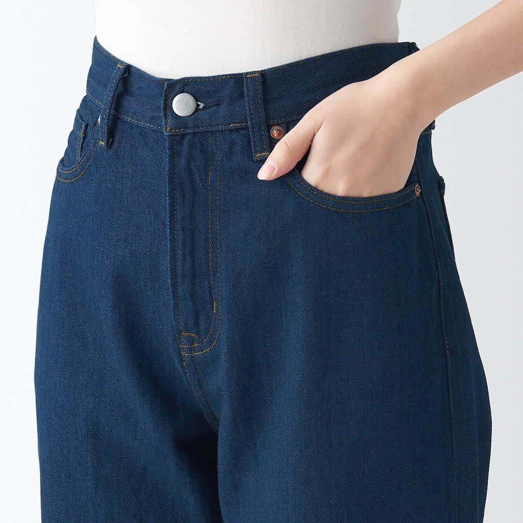 Women's Denim Regular Pants Blue
