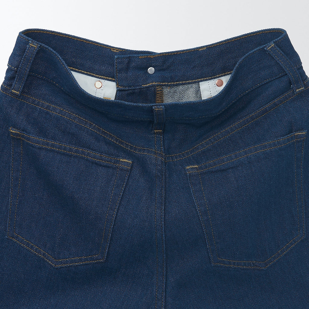 Women's Denim Regular Pants Blue