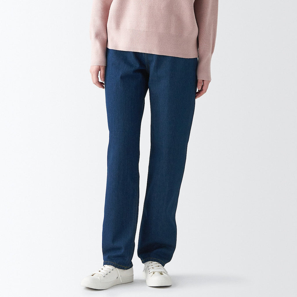 Women's Denim Regular Pants Blue