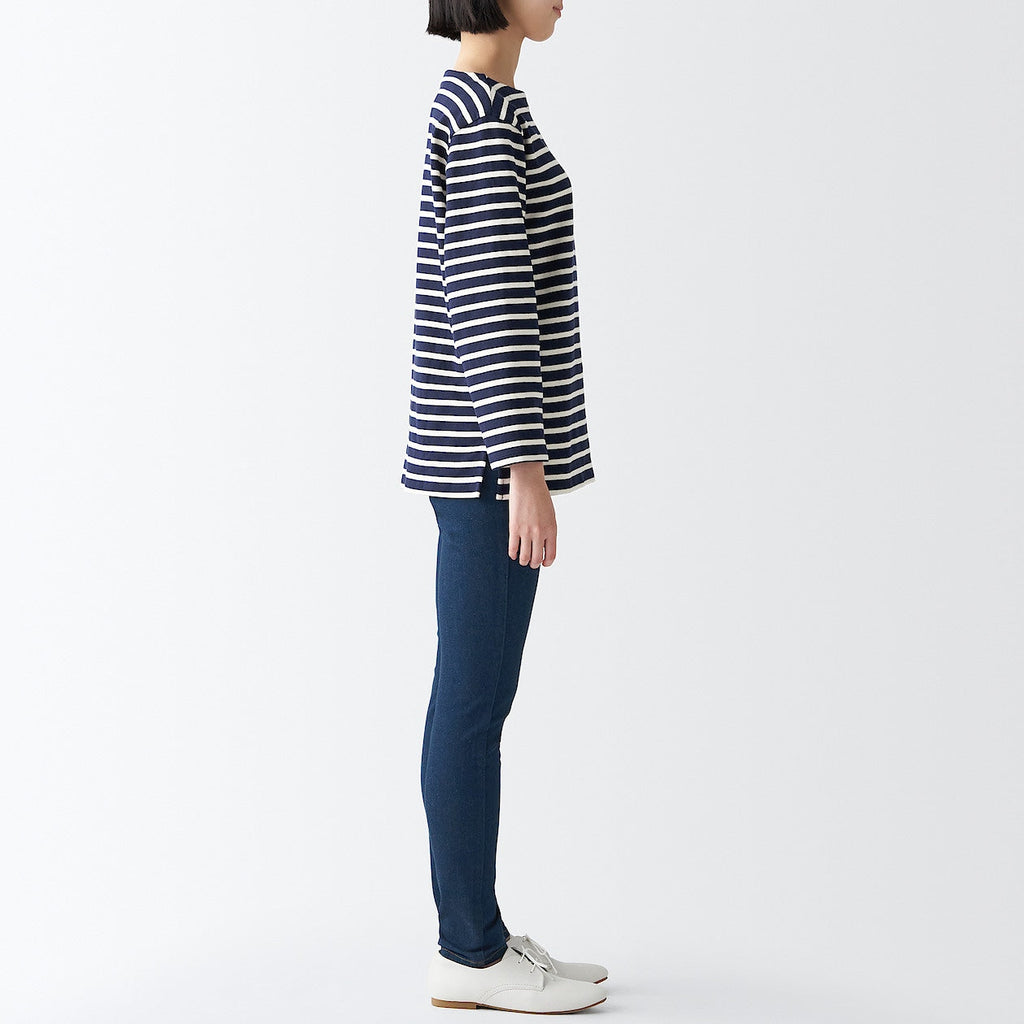 Women's Super Stretch Denim Skinny Pants Blue (L 30inch / 75cm)