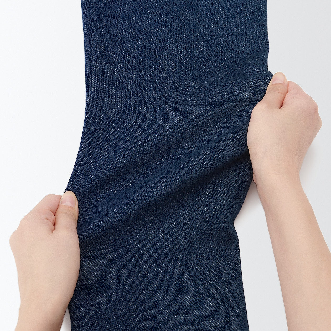 Women's Stretch Denim Slim Pants Blue (L 30inch / 75cm)