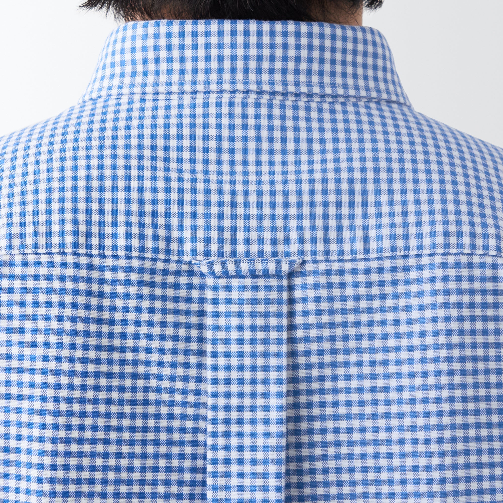 Men's Washed Oxford Button Down  Patterned Short Sleeve Shirt