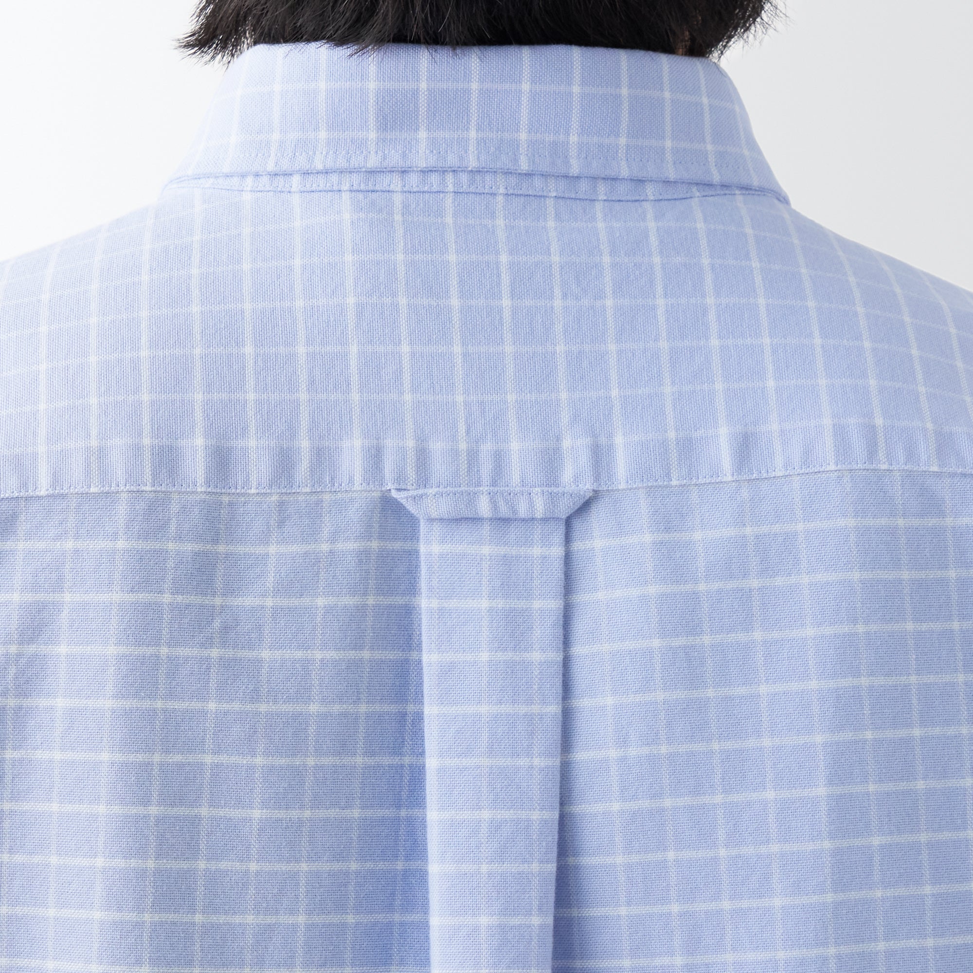 Men's Washed Oxford Button Down  Patterned Short Sleeve Shirt