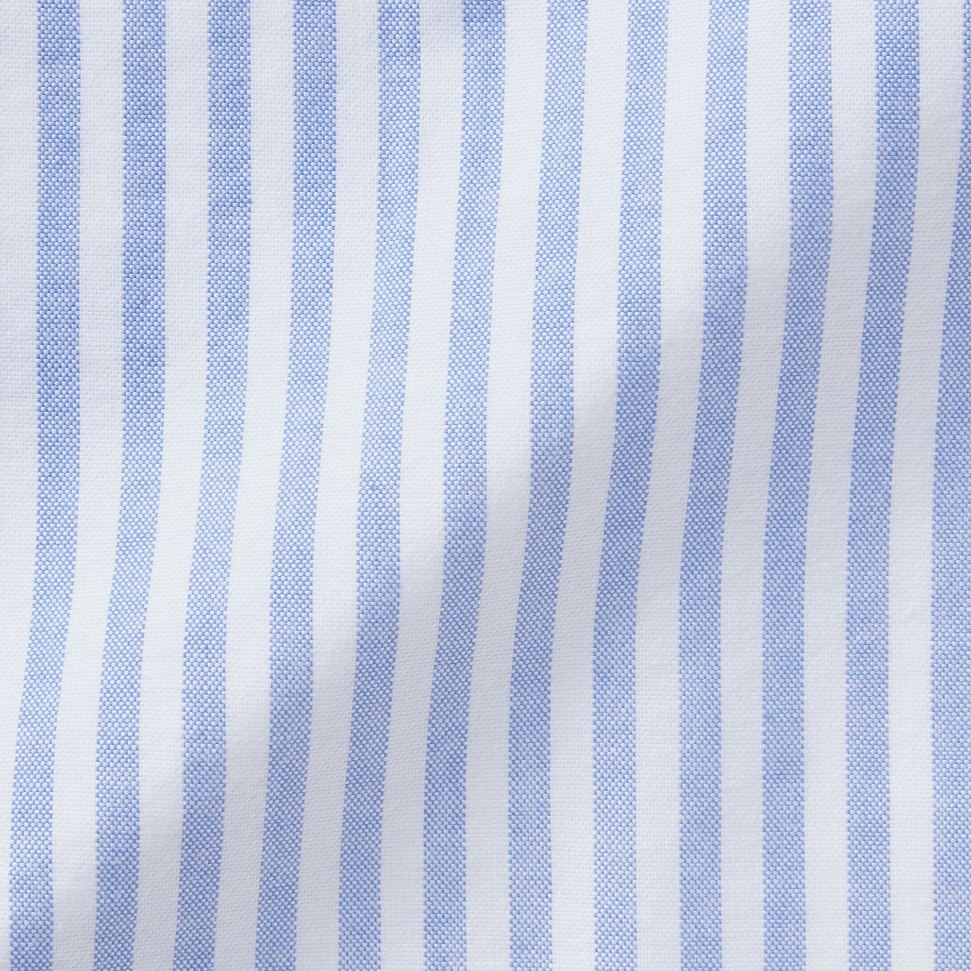 Men's Washed Oxford Button Down  Patterned Short Sleeve Shirt