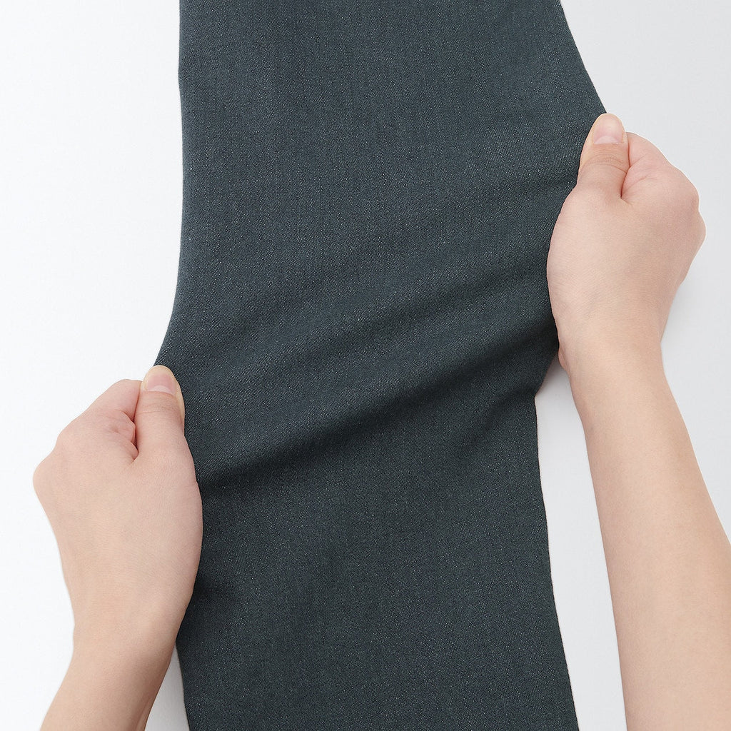 Men's Super Stretch Denim Skinny Pants Charcoal Gray (L30)