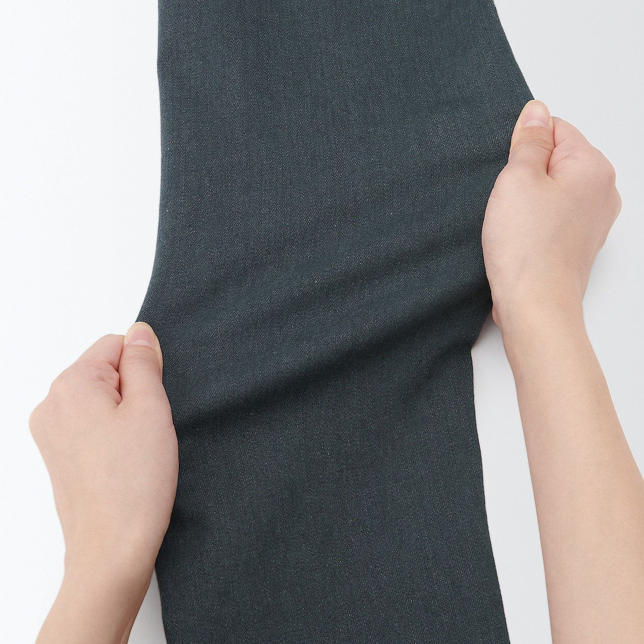 Men's Super Stretch Denim Skinny Pants Charcoal Gray (L30)