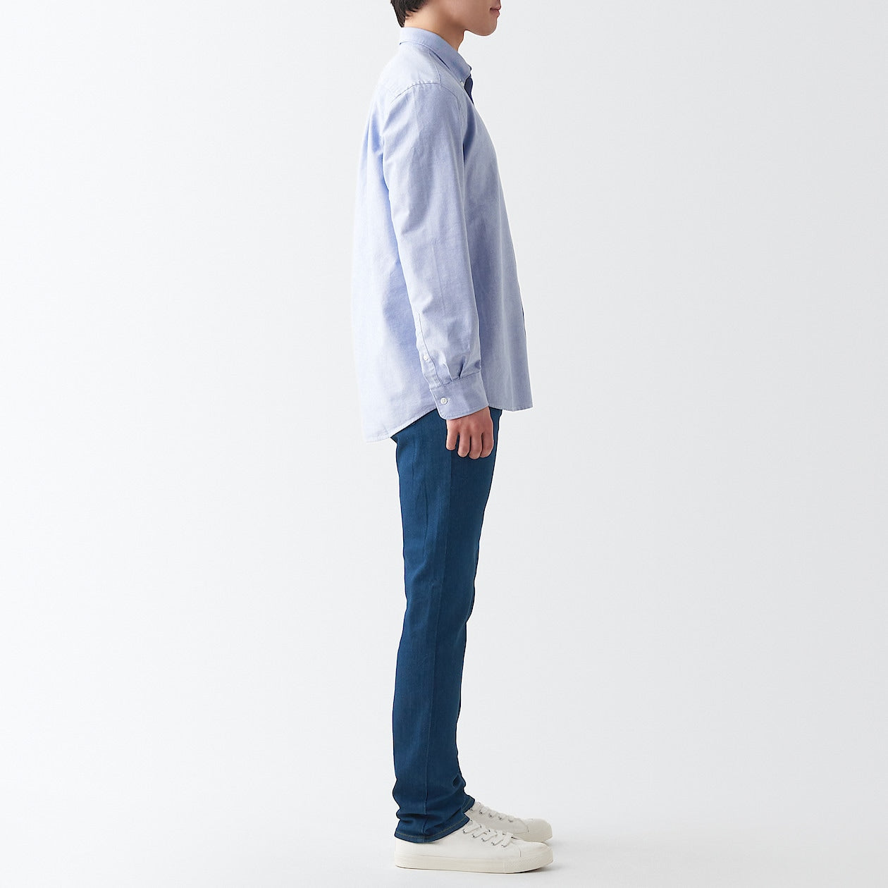 Men's Stretch Denim Slim Pants Blue (L32)