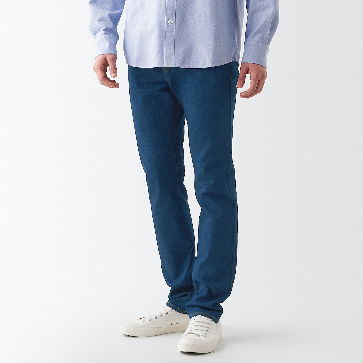 Men's Stretch Denim Slim Pants Blue (L30)