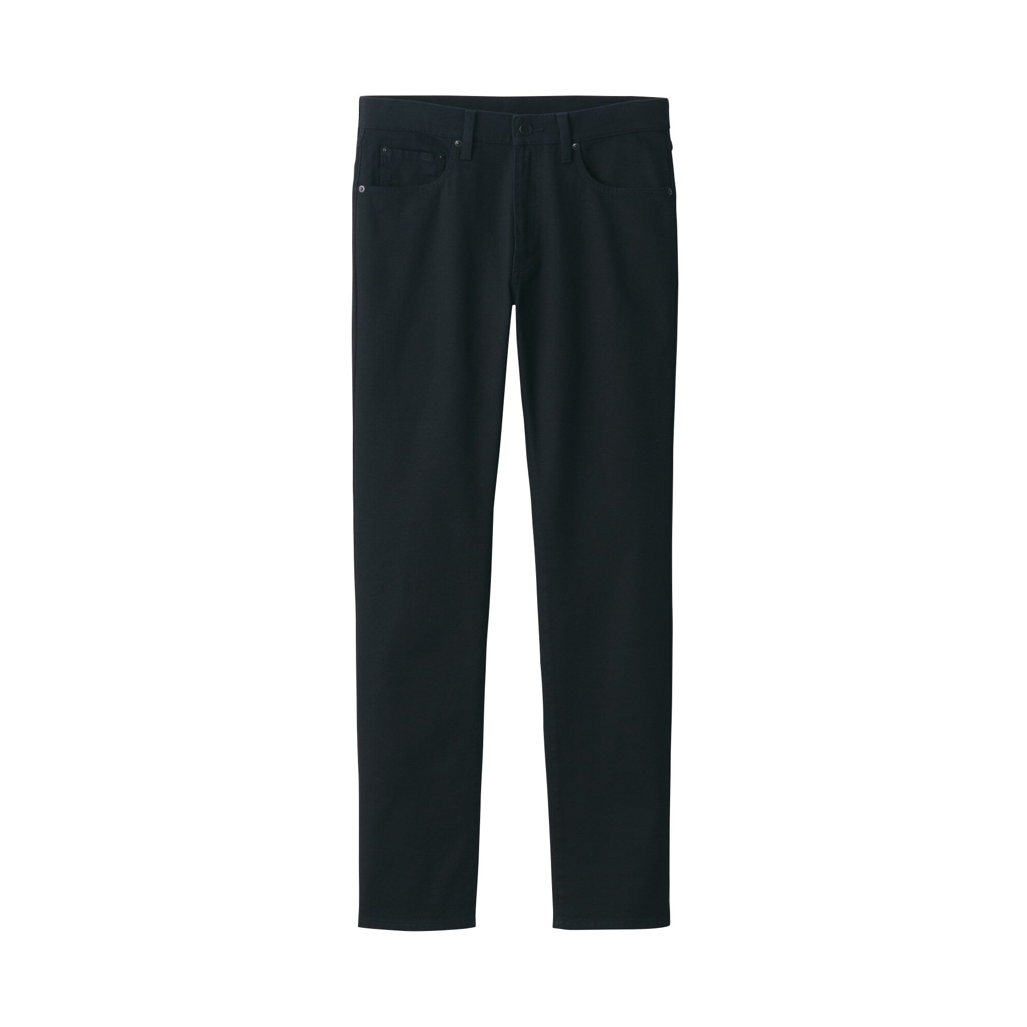 Men's Stretch Denim Slim Pants Black (L 32inch / 82cm)