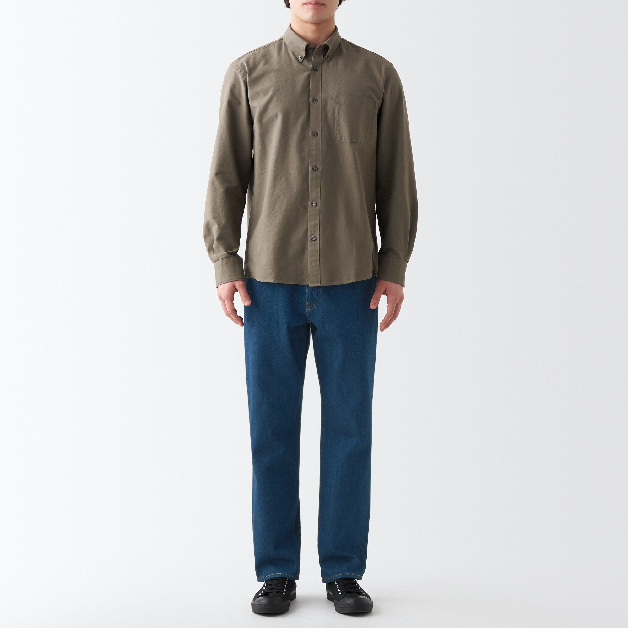 Men's Denim Regular Pants Blue (L30)