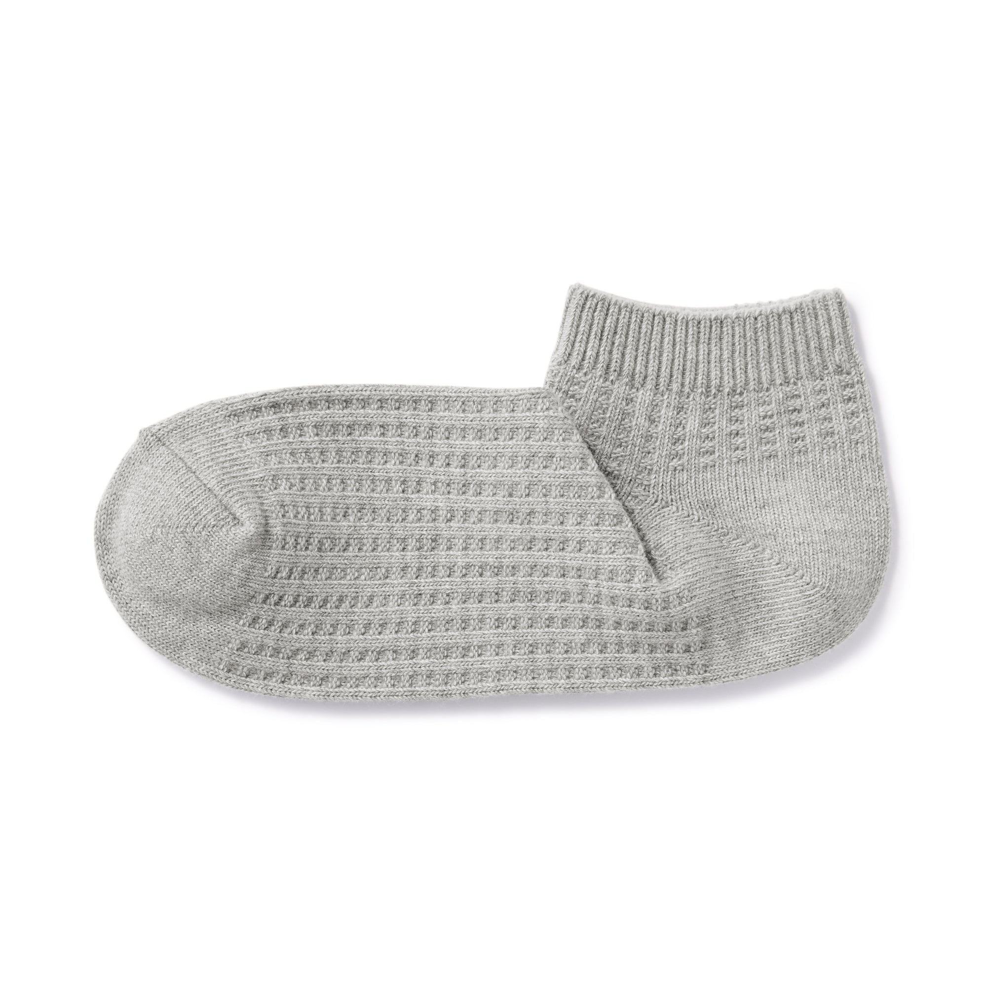 Right Angle Waffle Sneaker Socks