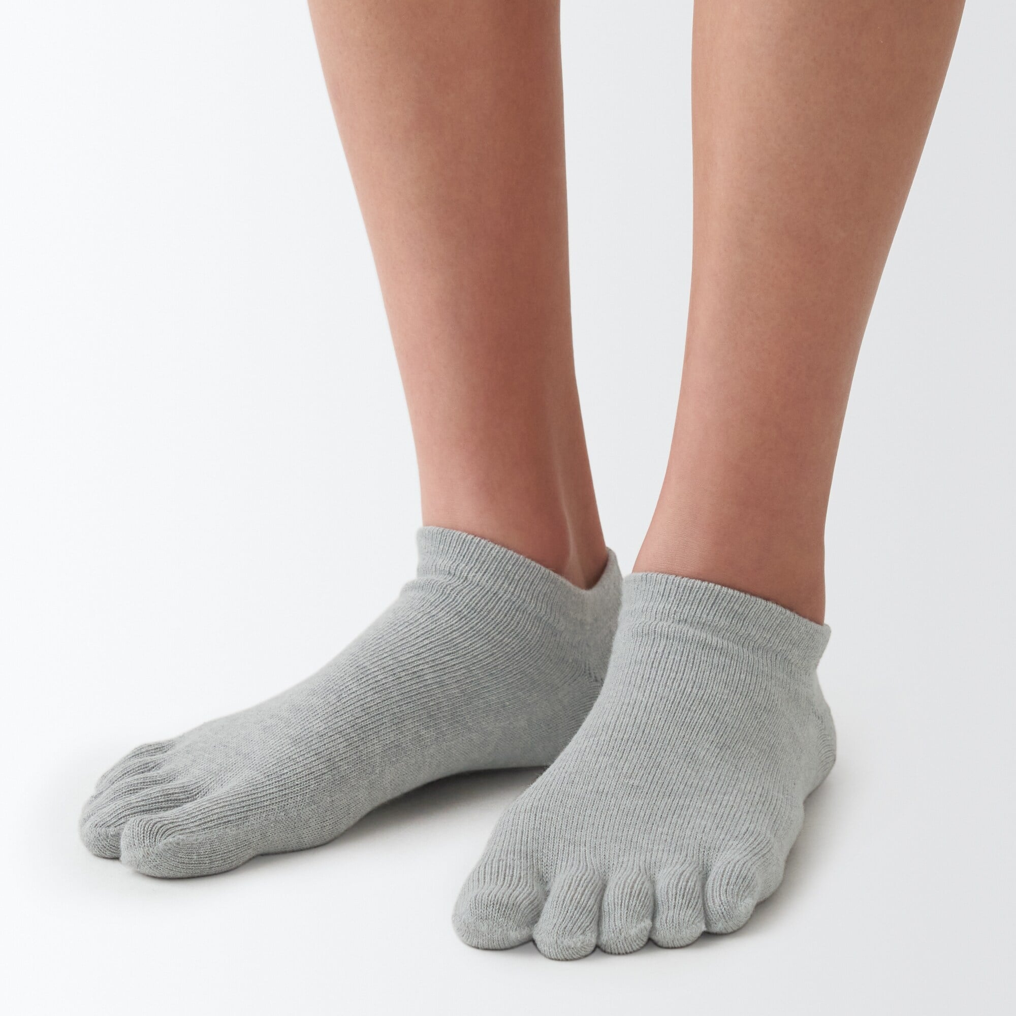 Right Angle Sneaker 5-Toe Socks