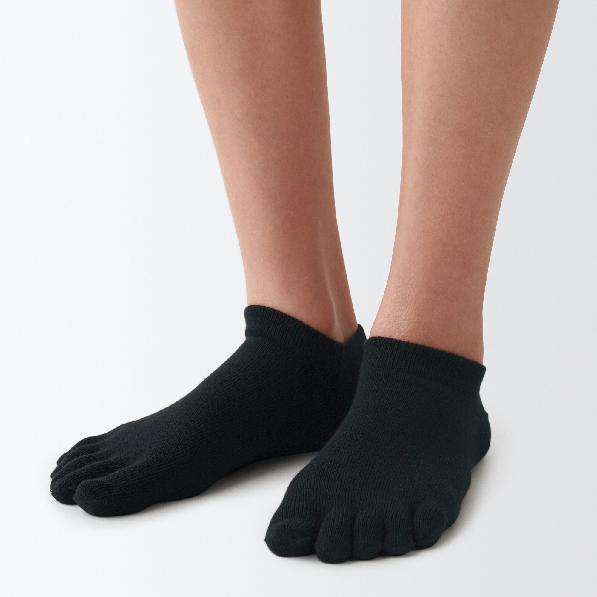 Right Angle Sneaker 5-Toe Socks