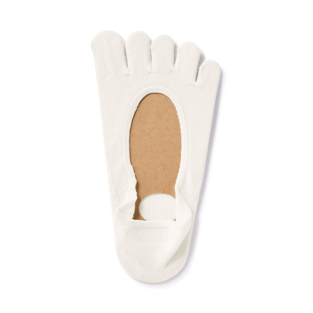Silicone Gripper No-show 5 Toe Socks
